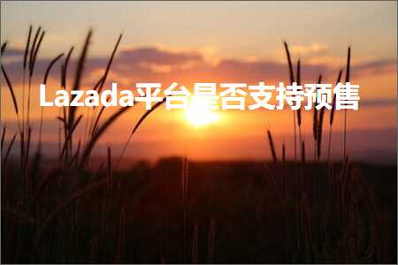 璺ㄥ鐢靛晢鐭ヨ瘑:Lazada骞冲彴鏄惁鏀寔棰勫敭